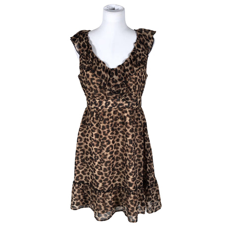 Unisex Stockh lm - Schiffon dress, size 40 - Brown ()