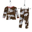 Unisex Småfolk - Tricot shirt, size 86 - 92 - Brown ()