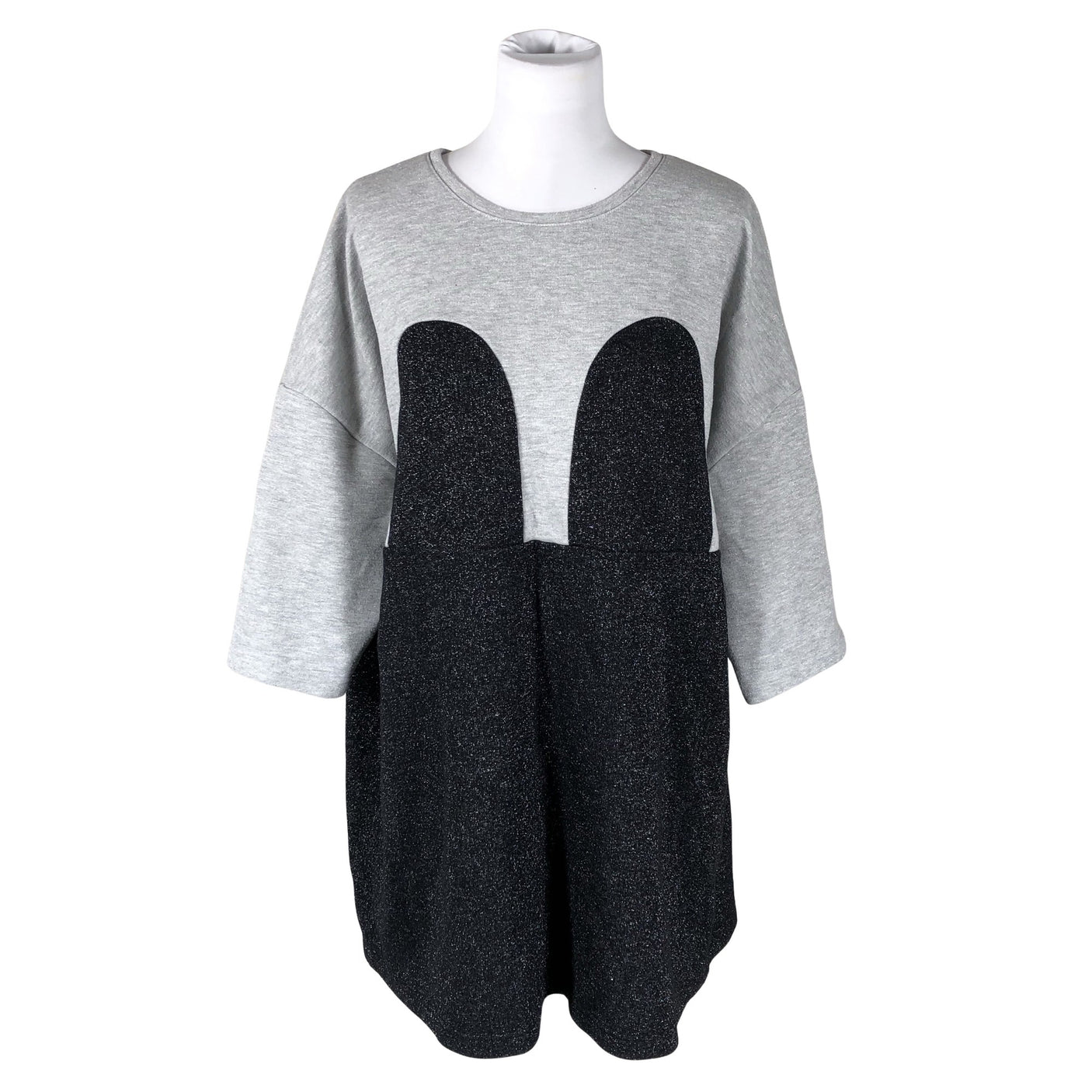 Unisex R/H Studio - Sweatshirt dress, size 40 - Gray (1)