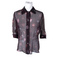Unisex Marc Aurel - Short-sleeved blouse, size 40 - Violet ()