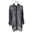 Unisex Jackpot - Schiffon tunic, size 40 - Black ()