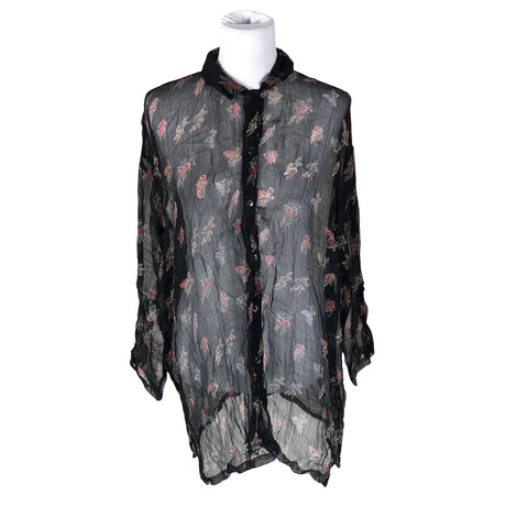 Unisex Jackpot - Schiffon tunic, size 40 - Black ()