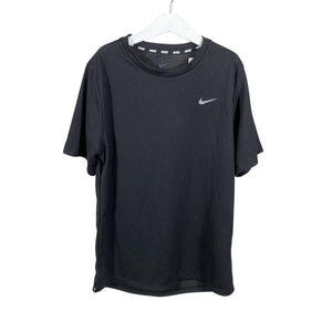 Unisex Nike - Sports shirt, short sleeve, size 152 - 158 - Black (1)