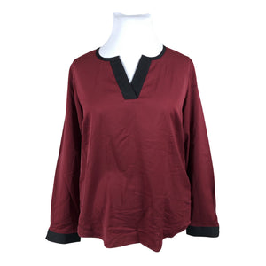 Unisex Walbusch - Blouse, size 42 - Wine red (1)