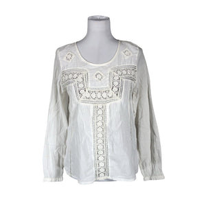 Unisex Cream - Blouse, size 34 - Natural white (1)