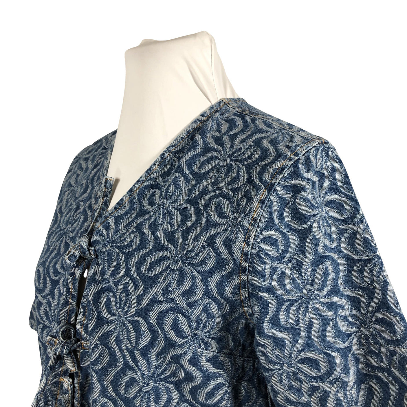 Unisex Ganni - Denim shirt, size 42 - Blue (2)