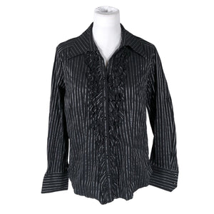 Unisex Gerry Weber - Collared shirt, size 44 - Black (1)