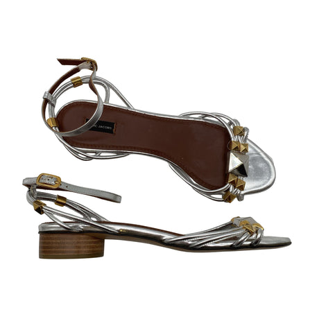 Unisex Marc Jacobs - Heeled sandals, size 39 - Silver ()