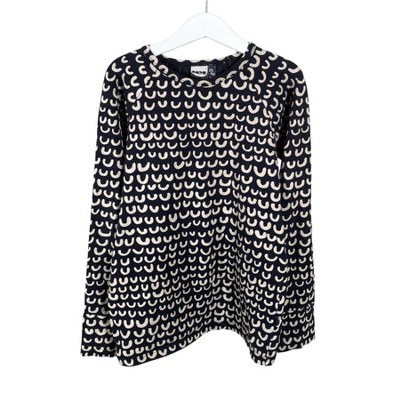 Unisex Papu - Tricot shirt, size 134 - 140 - Black ()