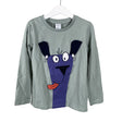 Unisex Polarn O. Pyret - Tricot shirt, size 110 - 116 - Green ()