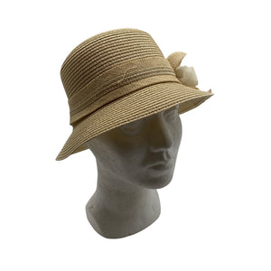 Unisex My accessories london - Summer hat, size 52 - 54 cm - Beige (1)