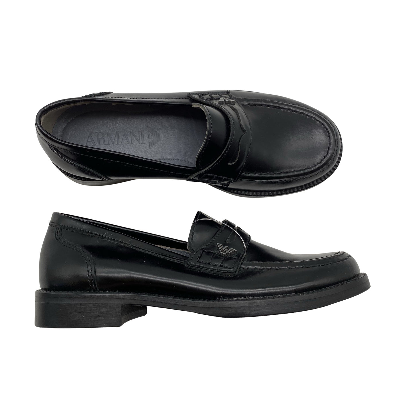 Unisex Armani - Festive shoes, size 30 - Black (1)