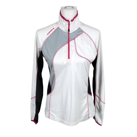 Unisex Icepeak - Sports shirt, long sleeve, size 40 - White ()