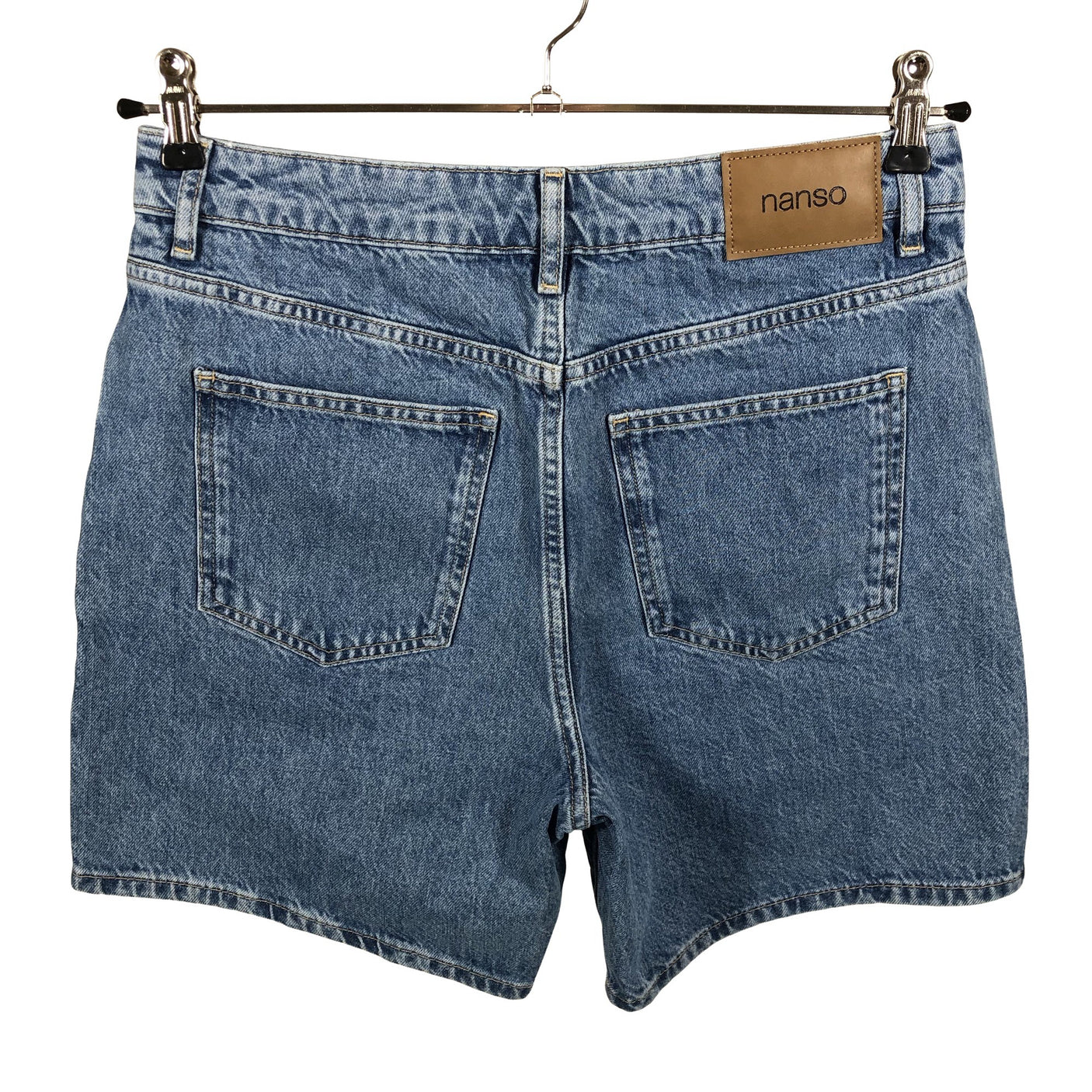 Unisex Nanso - Denim shorts, size 38 - Light blue (2)