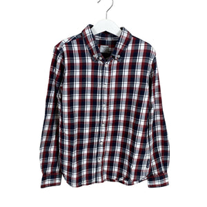Unisex Polarn O. Pyret - Collared shirt, size 134 - 140 - Blue (1)
