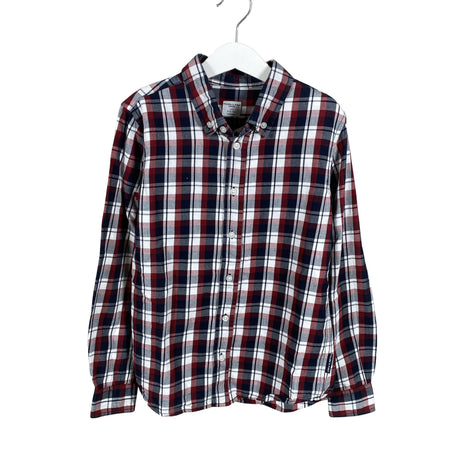 Unisex Polarn O. Pyret - Collared shirt, size 134 - 140 - Blue ()