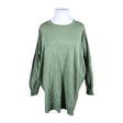 Unisex Aarrelabel - Knit tunic, size 46 - Green ()