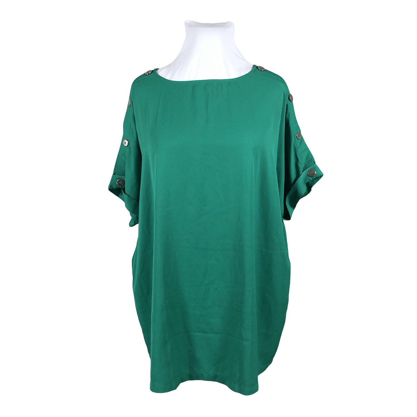 Unisex Capsule - Schiffon tunic, size 50 - Green (1)