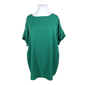 Unisex Capsule - Schiffon tunic, size 50 - Green (1)