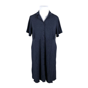 Unisex Zizzi - Tricot dress, size 46 - Blue (1)