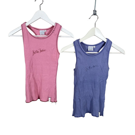 Unisex Better Bodies - Tricot tank top, size 36 - Light pink ()