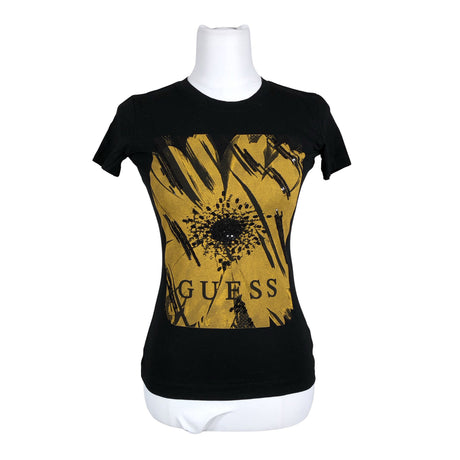 Unisex Guess - T-shirt, size 36 - Black ()