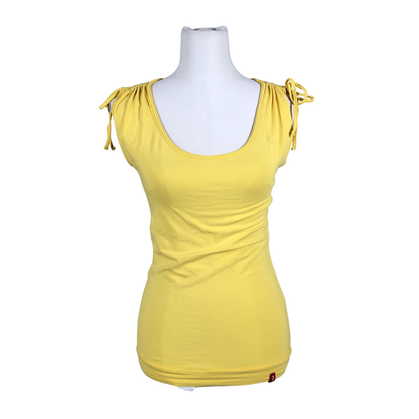 Unisex Esprit - Tricot tank top, size 34 - Yellow (1)