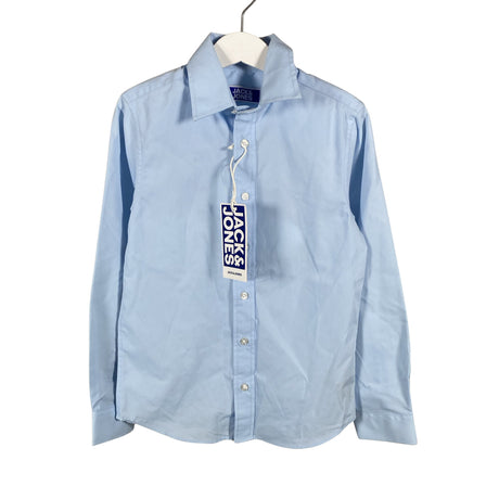 Unisex Jack & Jones - Collared shirt, size 122 - 128 - Light blue ()