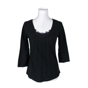 Unisex Intown - Tricot shirt, size 36 - Black (1)