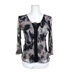 Unisex Suzanna - Blouse, size 38 - Gray (1)
