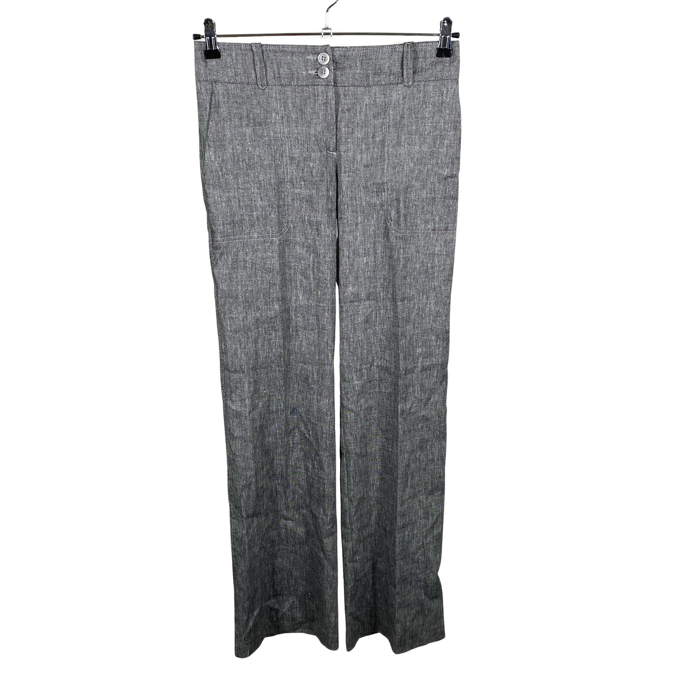 Unisex Your Face - Straight leg trousers, size 38 - Gray (1)