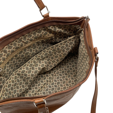 Unisex Laukkuasema - Handbag, size Midi - Brown (2)