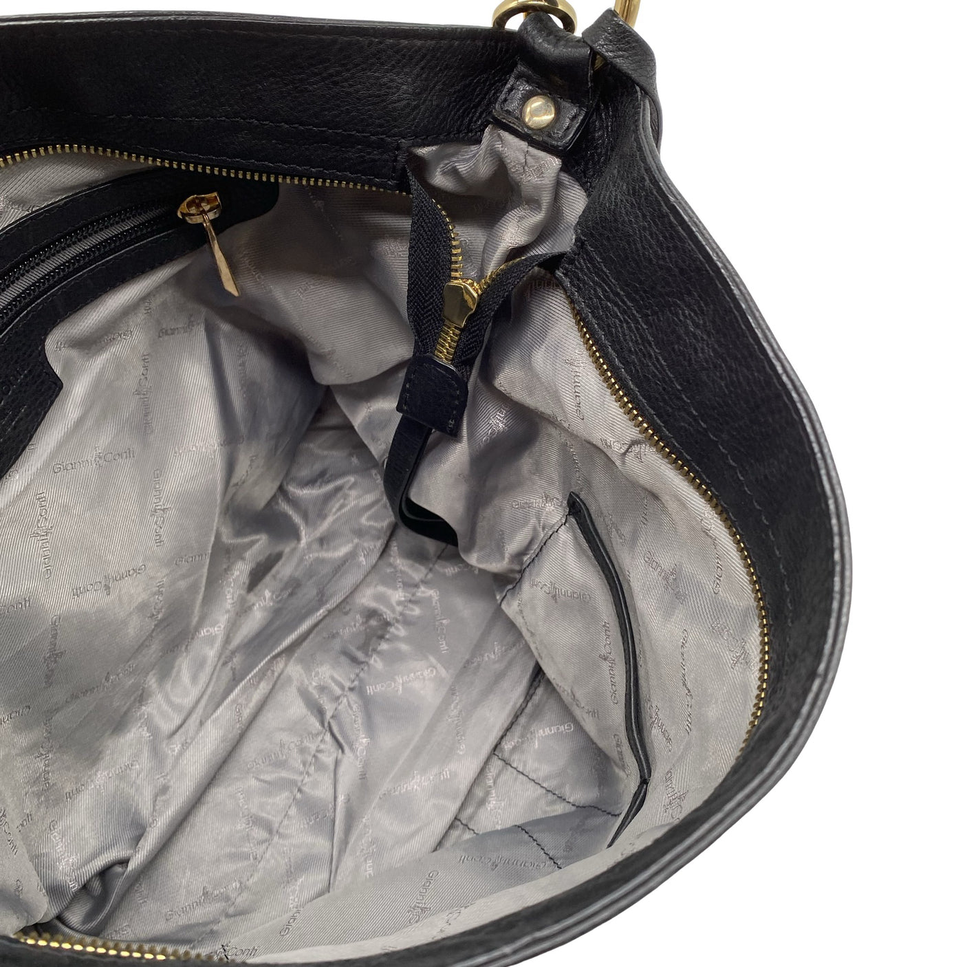 Unisex Gianni Conti - Handbag, size Maxi - Black (2)