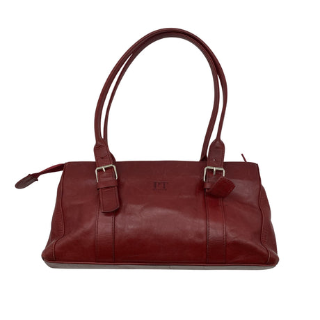 Unisex PT Design - Handbag, size Midi - Wine red ()