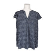Unisex Cortefiel - Short-sleeved blouse, size 40 - Blue ()