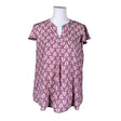 Unisex Cortefiel - Short-sleeved blouse, size 40 - Violet ()
