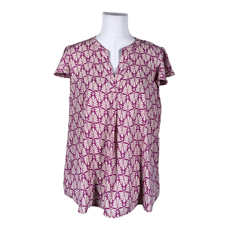 Unisex Cortefiel - Short-sleeved blouse, size 40 - Violet ()
