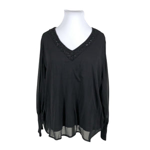 Unisex Capri collection - Blouse, size 44 - Black (1)