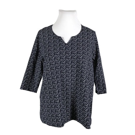 Unisex Ulla Popken - Tricot shirt, size 46 - Blue ()