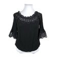 Unisex Cream - Blouse, size 42 - Black ()