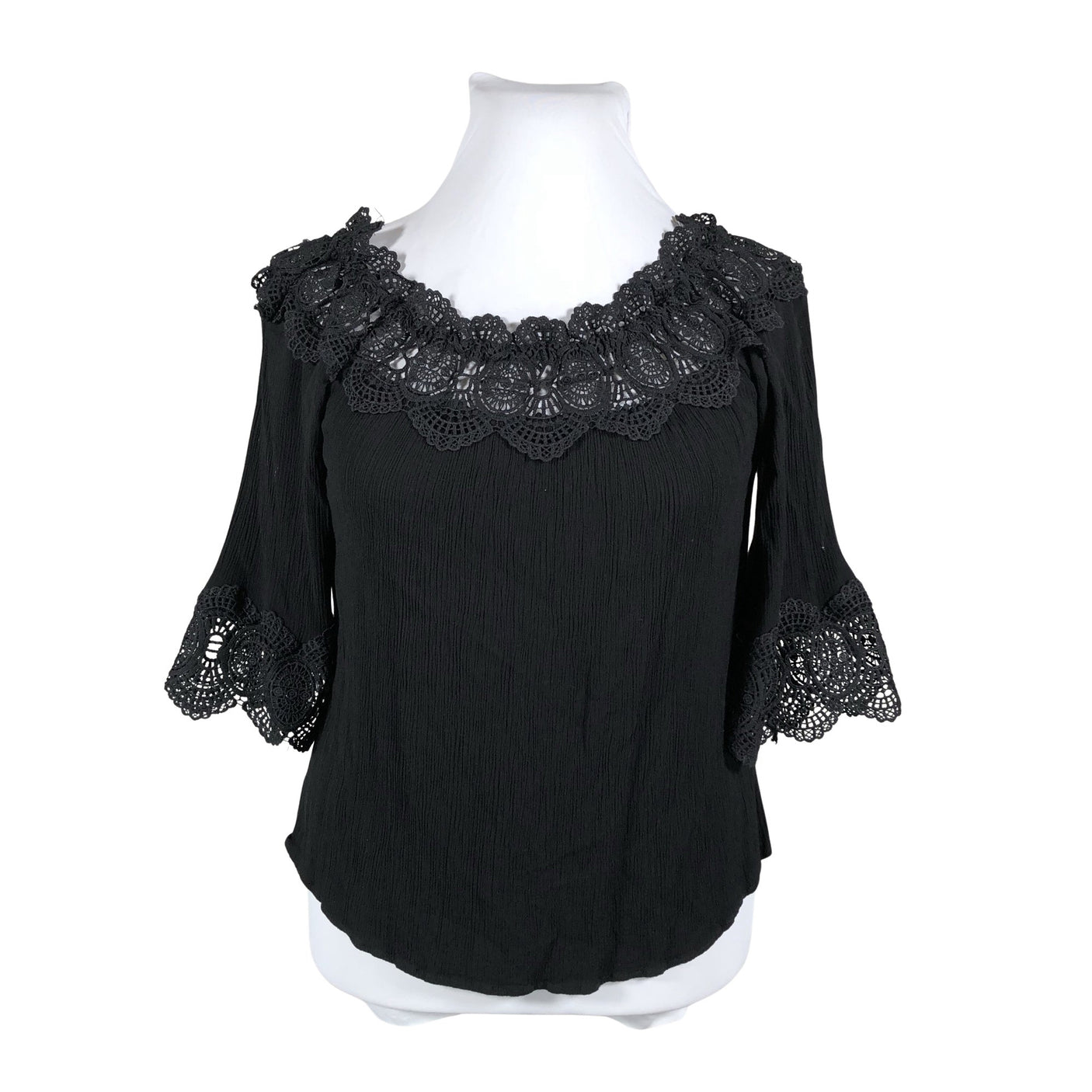 Unisex Cream - Blouse, size 42 - Black (1)