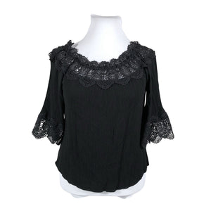 Unisex Cream - Blouse, size 42 - Black (1)