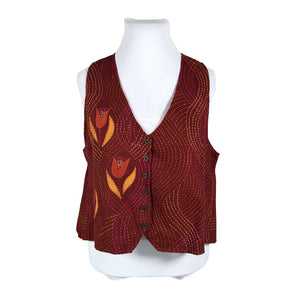 Unisex Gudrun Sjöden - Vest, size 42 - Red (1)