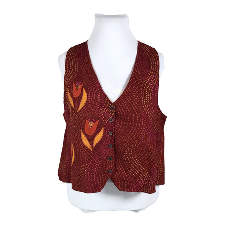 Unisex Gudrun Sjöden - Vest, size 42 - Red ()