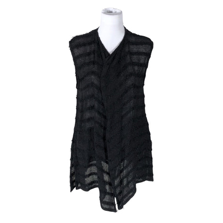 Unisex The Masai - Knit vest, size 36 - Black ()
