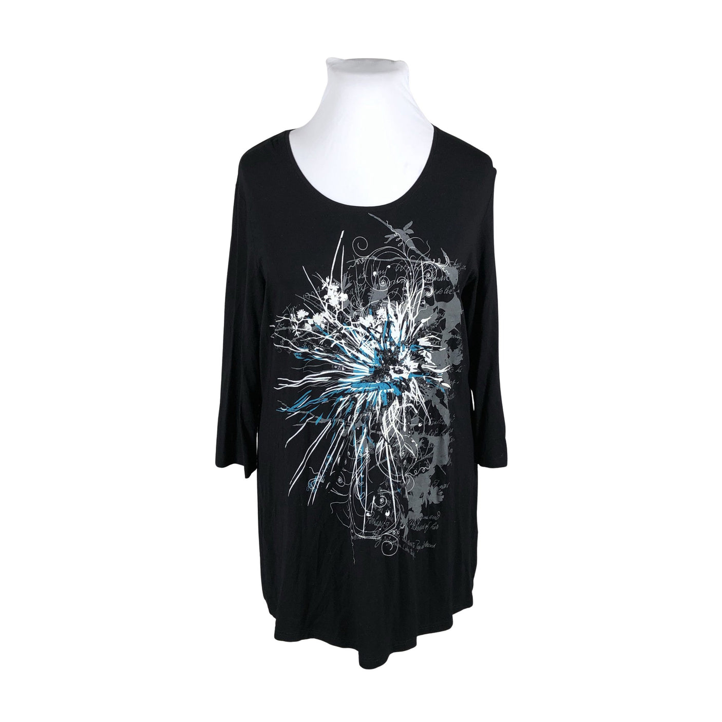 Unisex Signature - Tricot tunic, size 44 - Black (1)