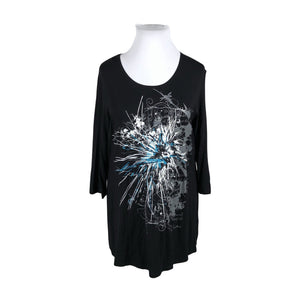 Unisex Signature - Tricot tunic, size 44 - Black (1)