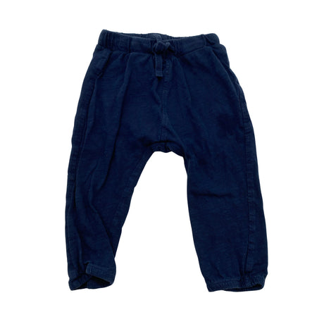 Unisex Lindex - Tricot pants, size 80 - 86 - Blue ()