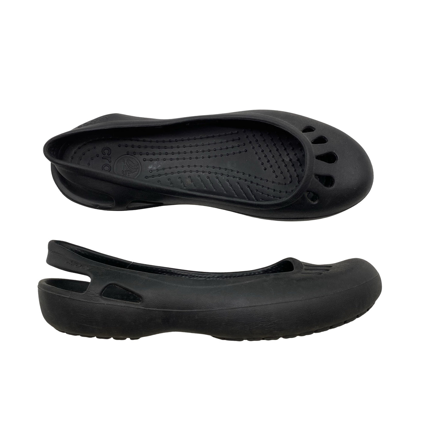 Unisex Crocs - Ballerinas, size 38 - Black (1)