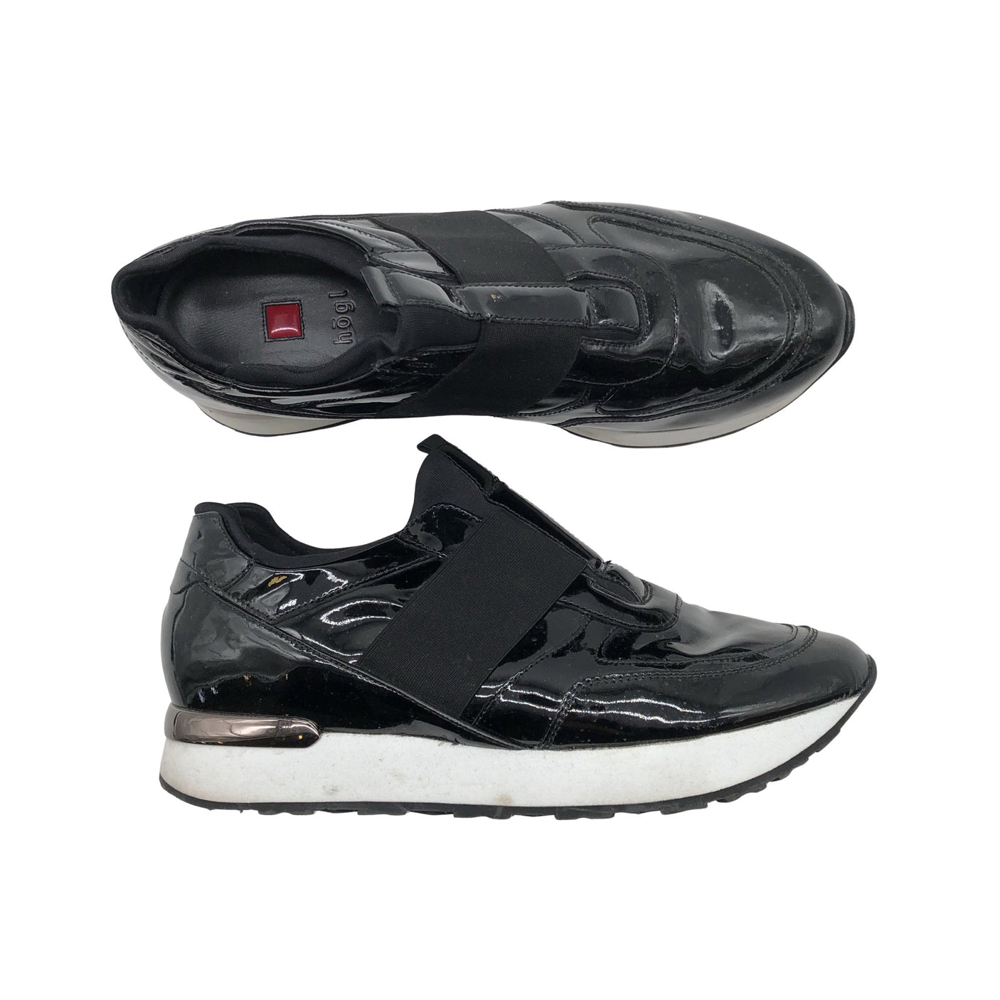 Unisex Högl - Sneakers, size 38 - Black (1)